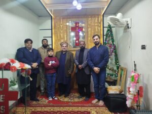 All Yaseen Welfare Trust Celebrates Christmas with Gift Distribution and Interfaith Harmony